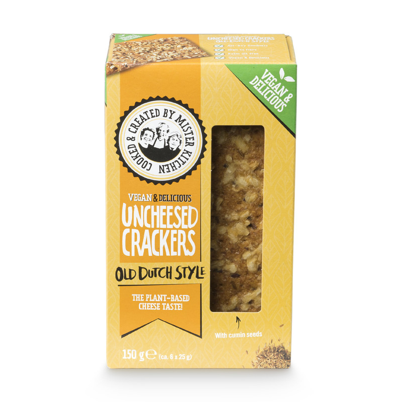 Mr. Kitchen vegan crackers - old dutch - 150 g 