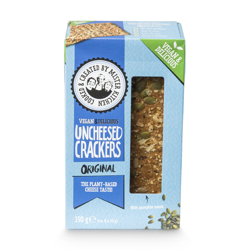 Mr. Kitchen vegan crackers - old original - 150 g 