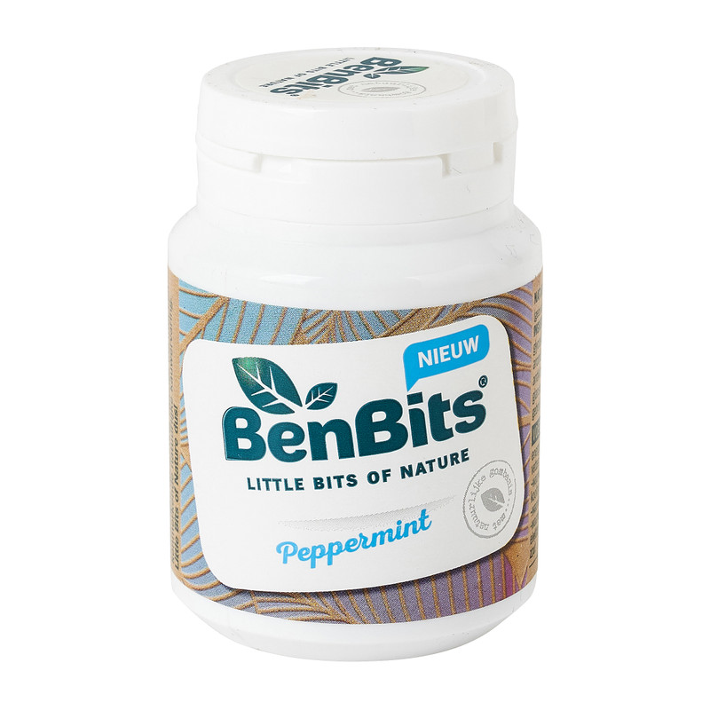 Benbits kauwgom - pepermunt - 60 g
