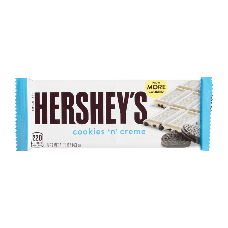 Hershey's - cookies and creme - 43 gram