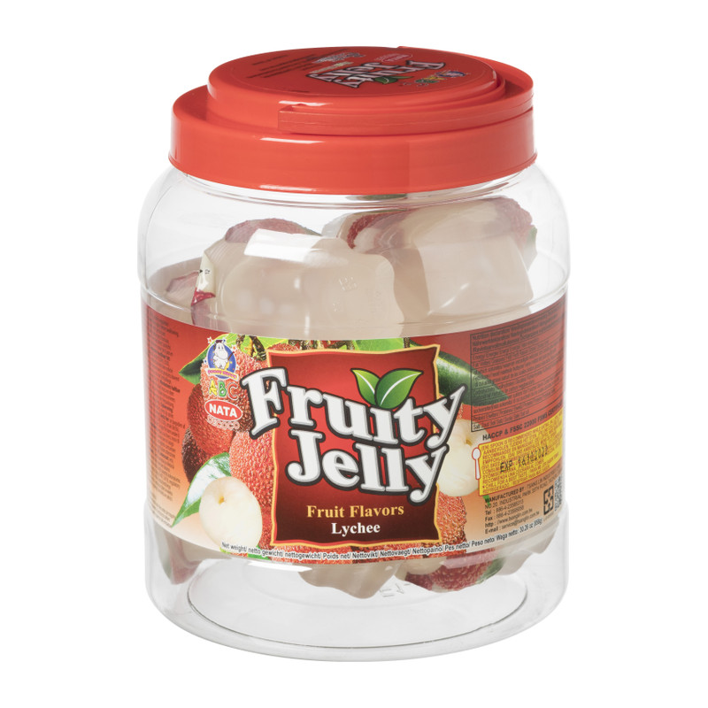 Fruity jelly jar - lychee - 858 g