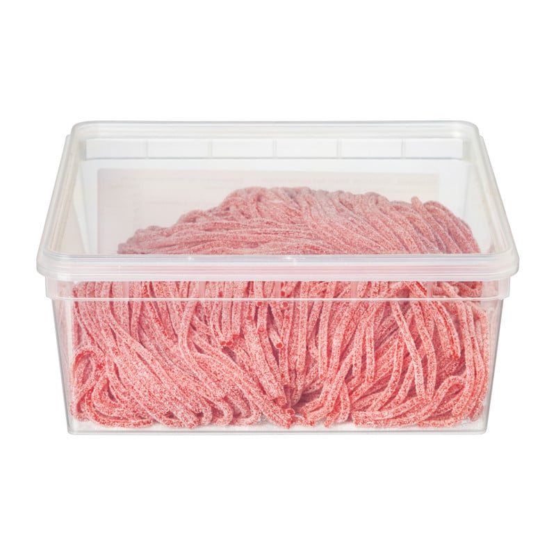 Kilo snoep veters - aardbei gesuikerd - 1 kg 