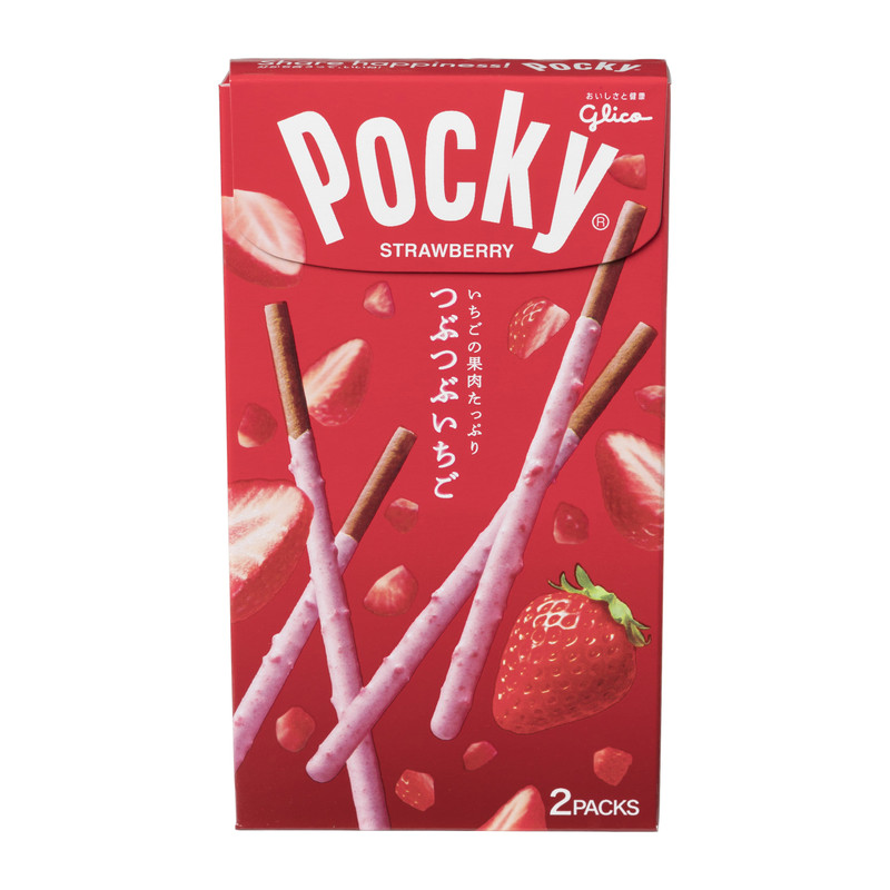 Pocky - aardbei - 55 gram
