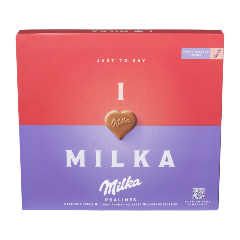 Milka chocolade - i love hazelnut - 110 g 
