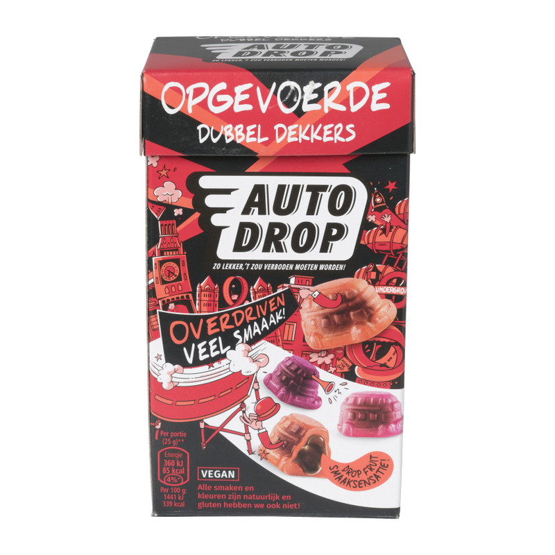 Autodrop - dubbeldekkers - 380 g 