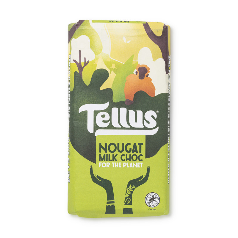 Tellus chocoladereep - nougat 