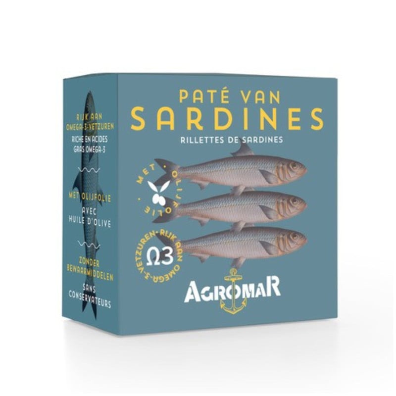 Paté van sardines - 100 gram