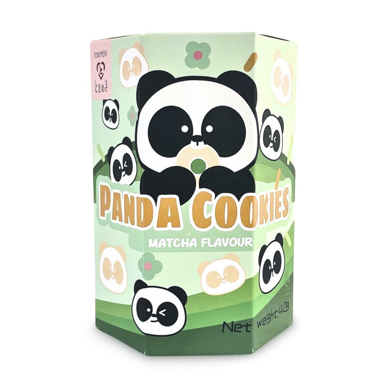 Panda biscuit - matcha - 40 gram