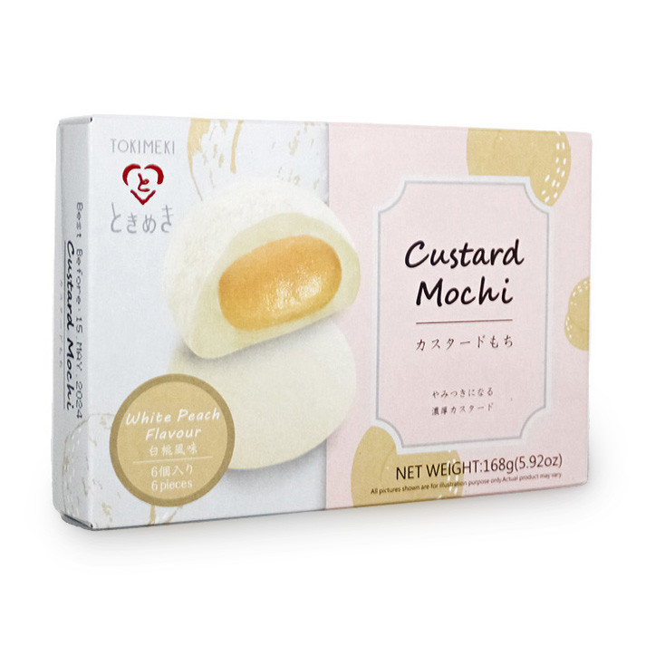 Mochi - white peach - 210 gram