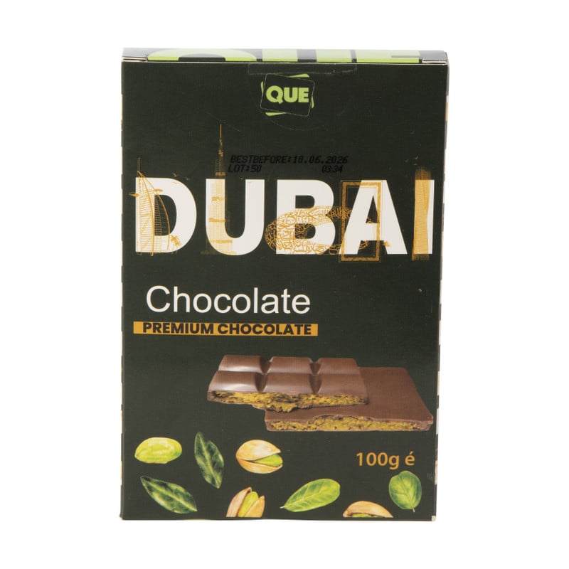 Dubai chocolade reep - 100 gram