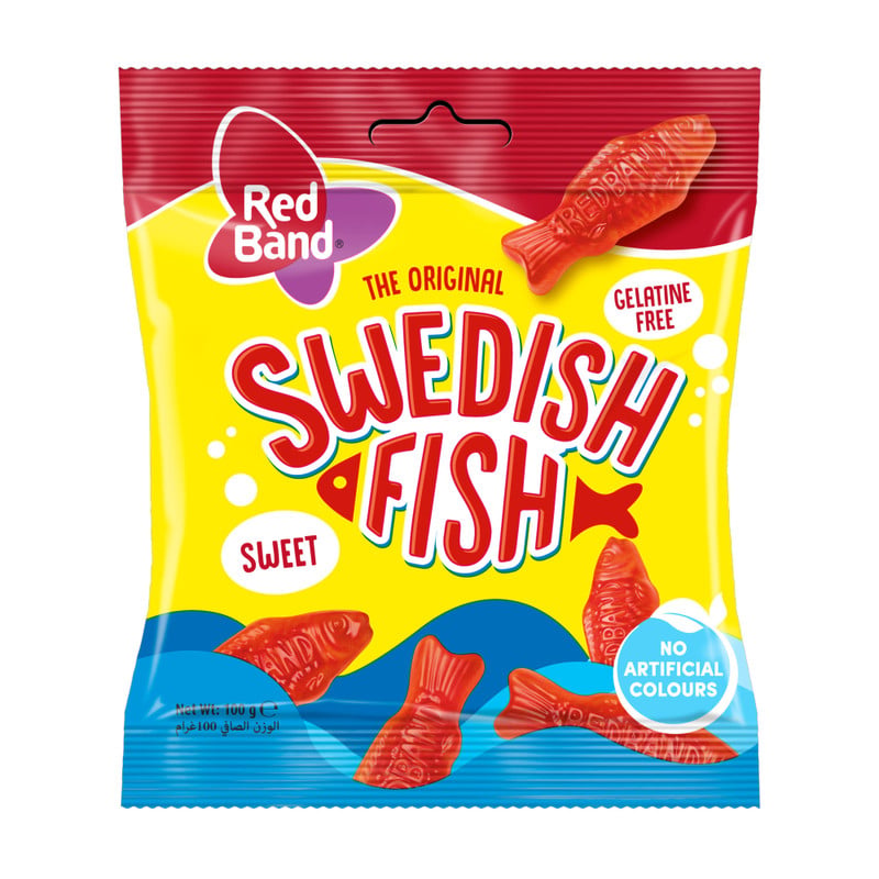 Swedish fish - 100 gram