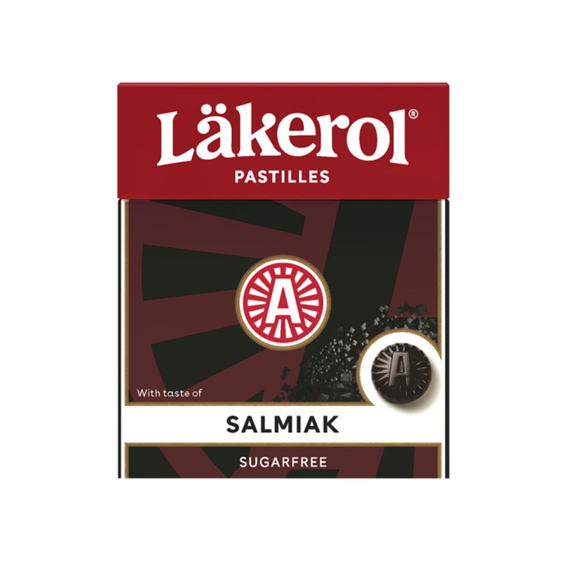 Läkerol pastilles - salmiak - 25 gram