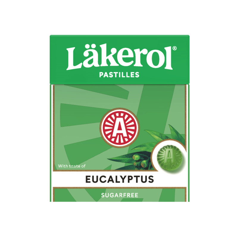 Läkerol pastilles - eucalyptus - 25 gram