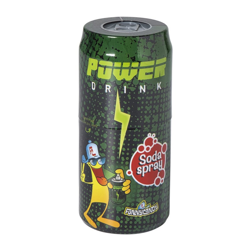Snoep in sprayvorm - diverse varianten - 68 gram