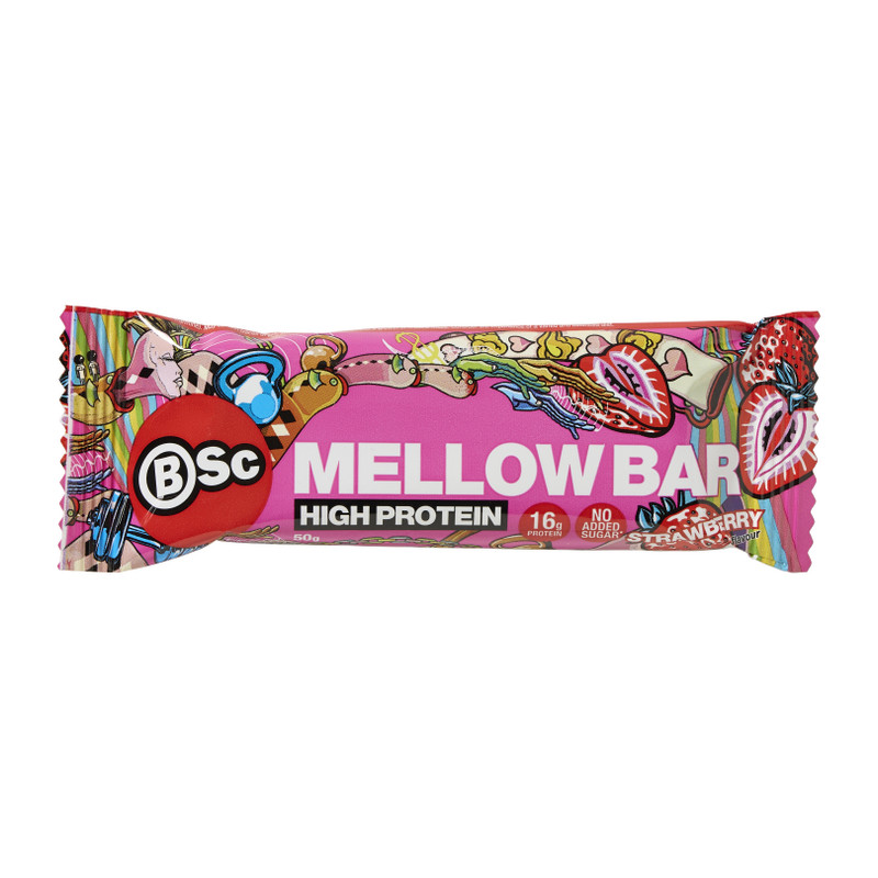 Mellowbar aardbei - 50 gram
