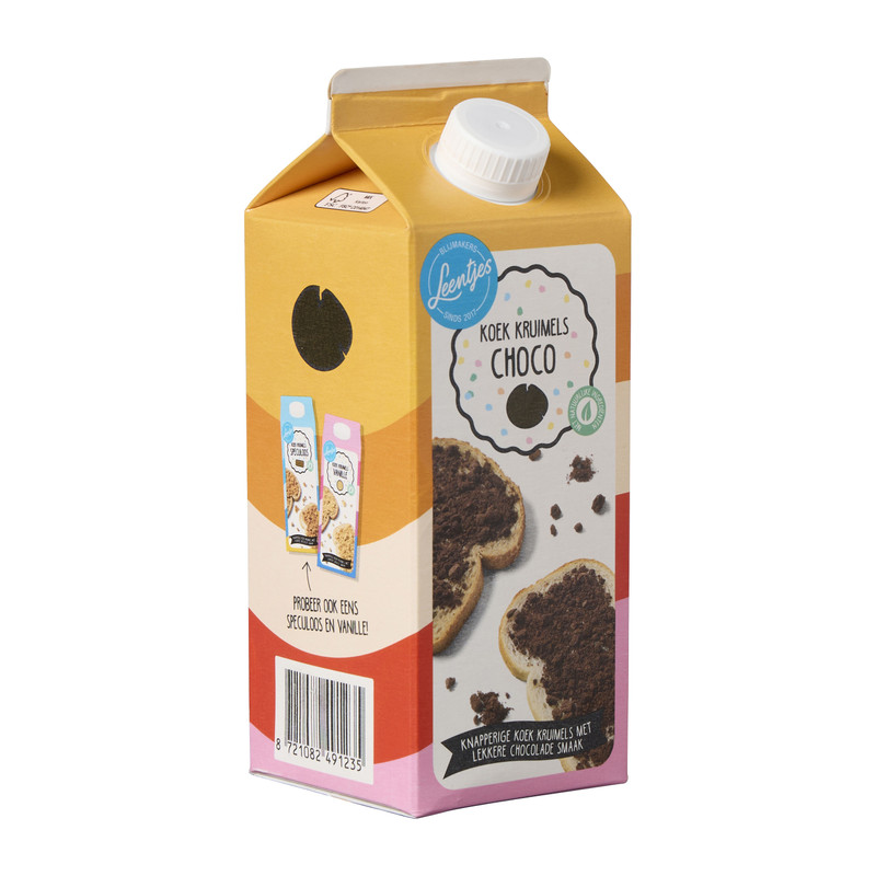 Leentjes koek kruimels choco - 200 gram