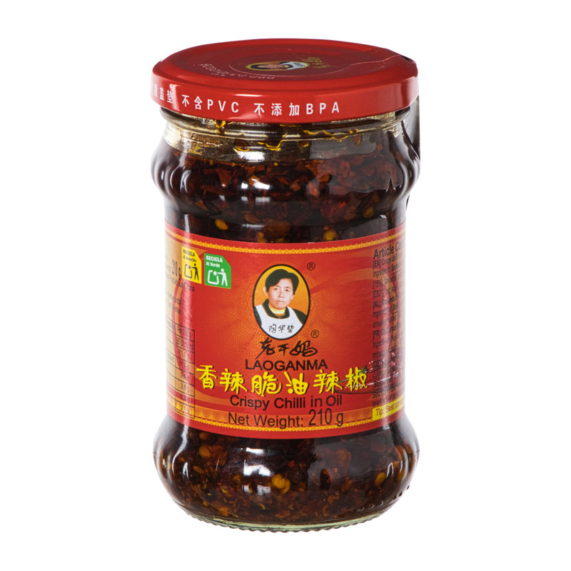 Crispy chili olie - 210 gram