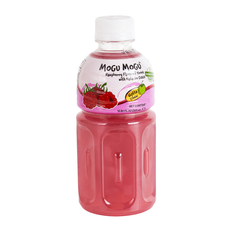 Mogu Mogu - frambozensap met Nata de coco - 320 ml