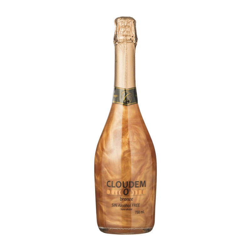 Cloudem wijn brons - alcoholvrij - 750 ml