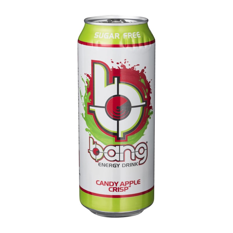 Bang energy drink suikervrij - candy apple - 500 ml