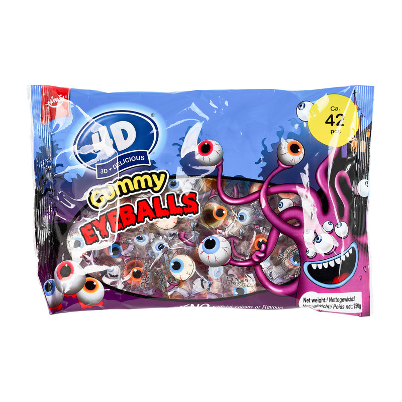 Gummy oogbal - 250 gram