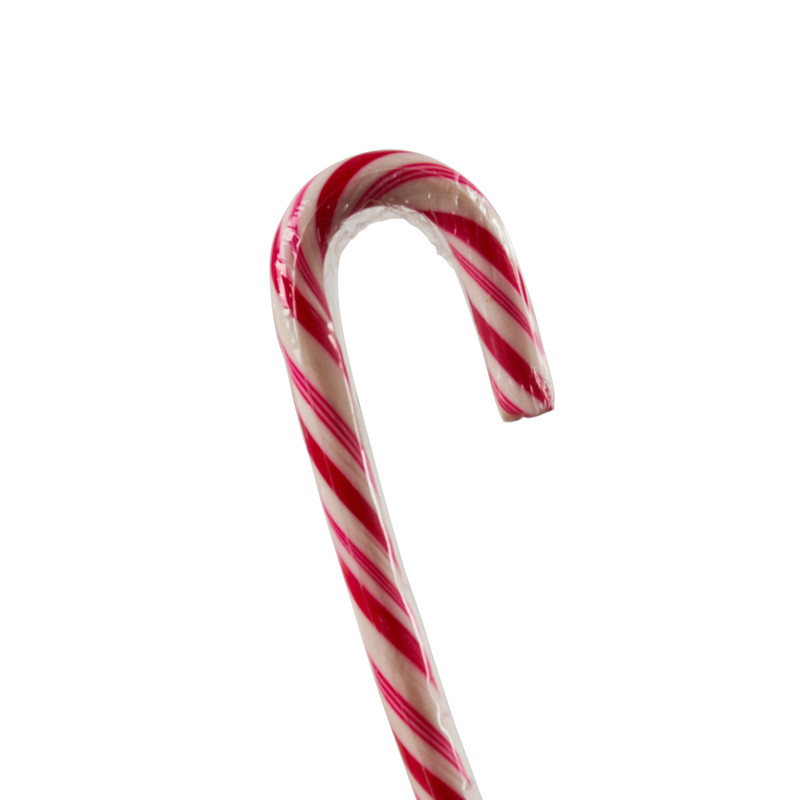 Candy cane doos - rood/wit - 12st