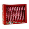 Candy cane doos - rood/wit - 12st