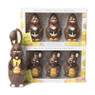 Chocolade kippen - set van 3 - 165 gram