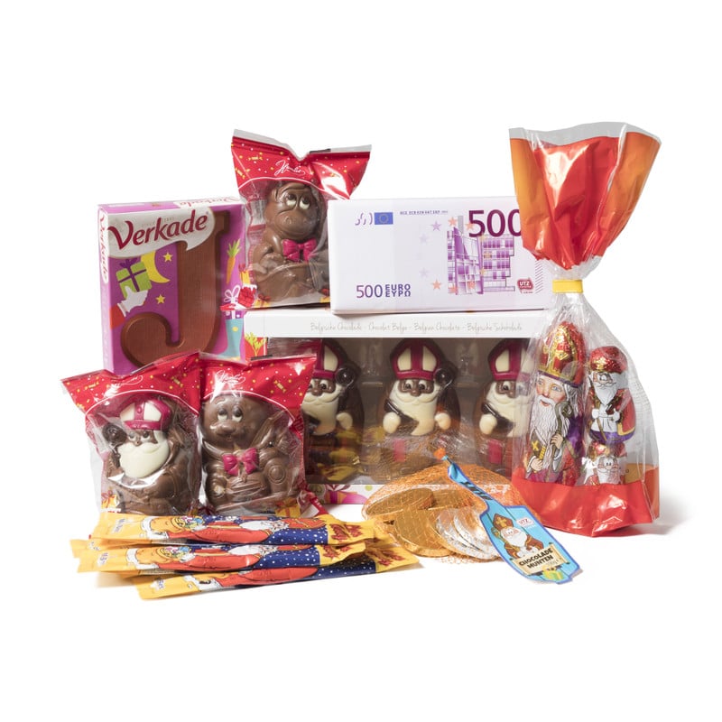 Chocolade munten in netje - 100 gram
