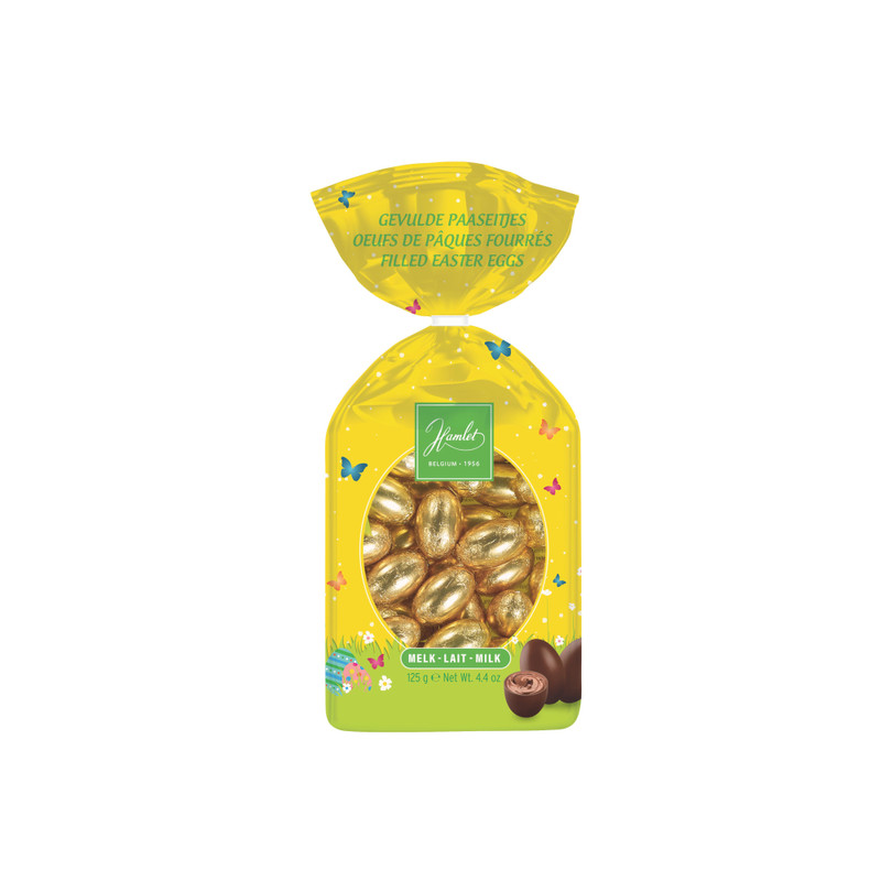Gevulde paaseitjes - melkchocolade
