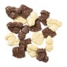 Bakje sintfiguren - melk/wit - 150 gram