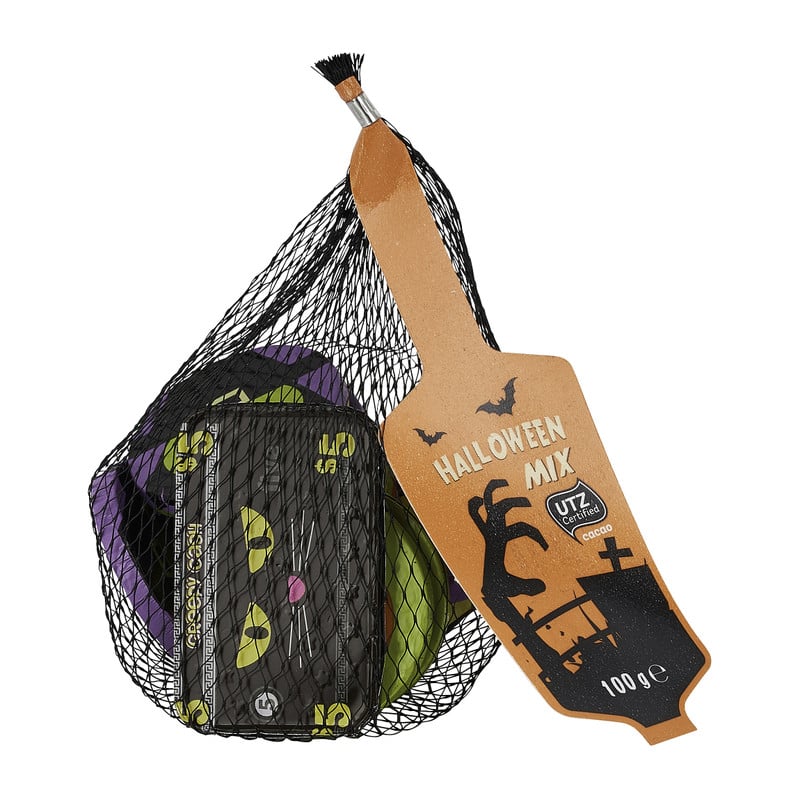 Creepy Halloween chocolade geld - 100 gr