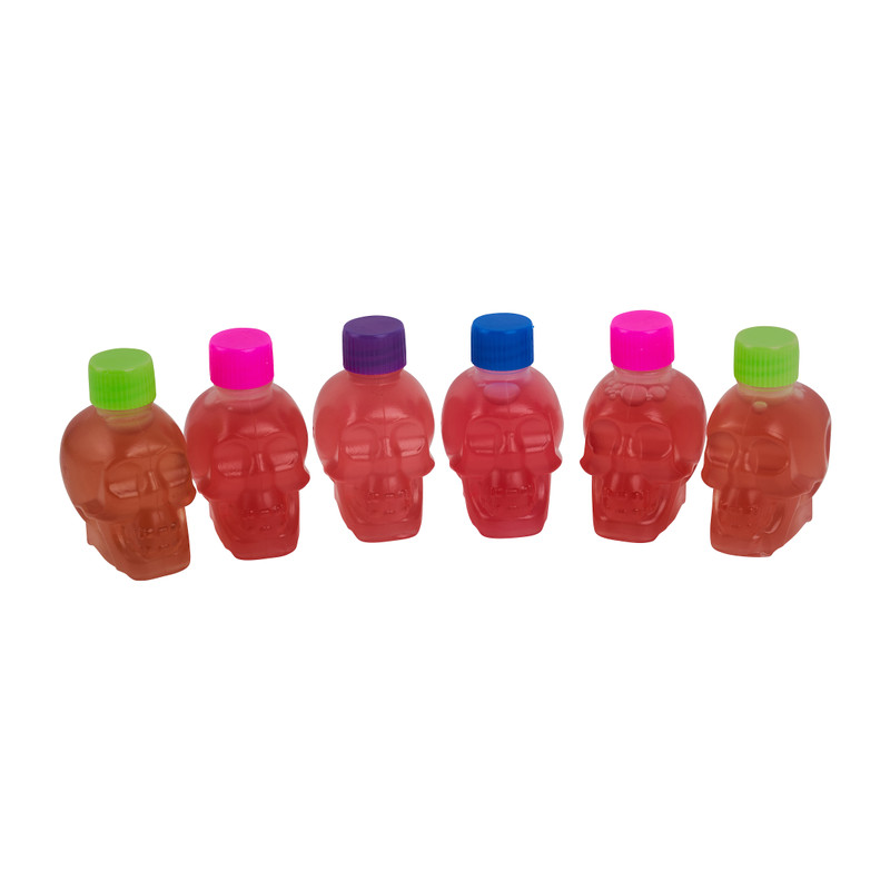 Skull bloody liquid - aardbeiensmaak- 6 stuks