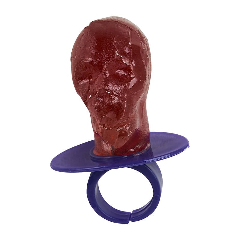 Halloween ring lolly pops - 7 stuks - diverse smaken
