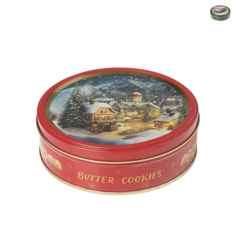 Koekjestrommel met kerstkoekjes - 114 gram - diverse varianten