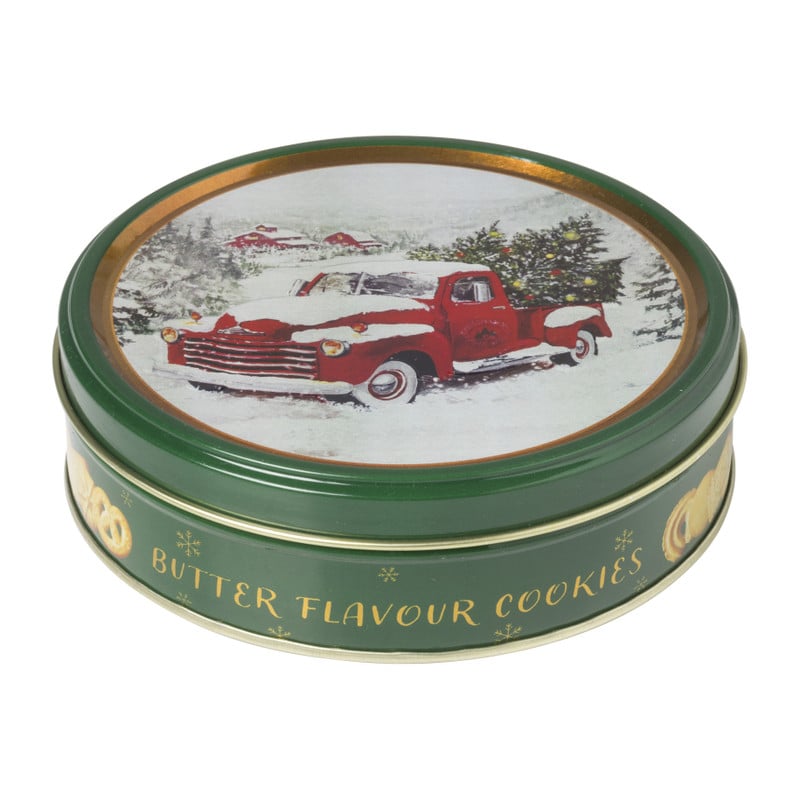 Koekjestrommel met kerstkoekjes - 114 gram - diverse varianten