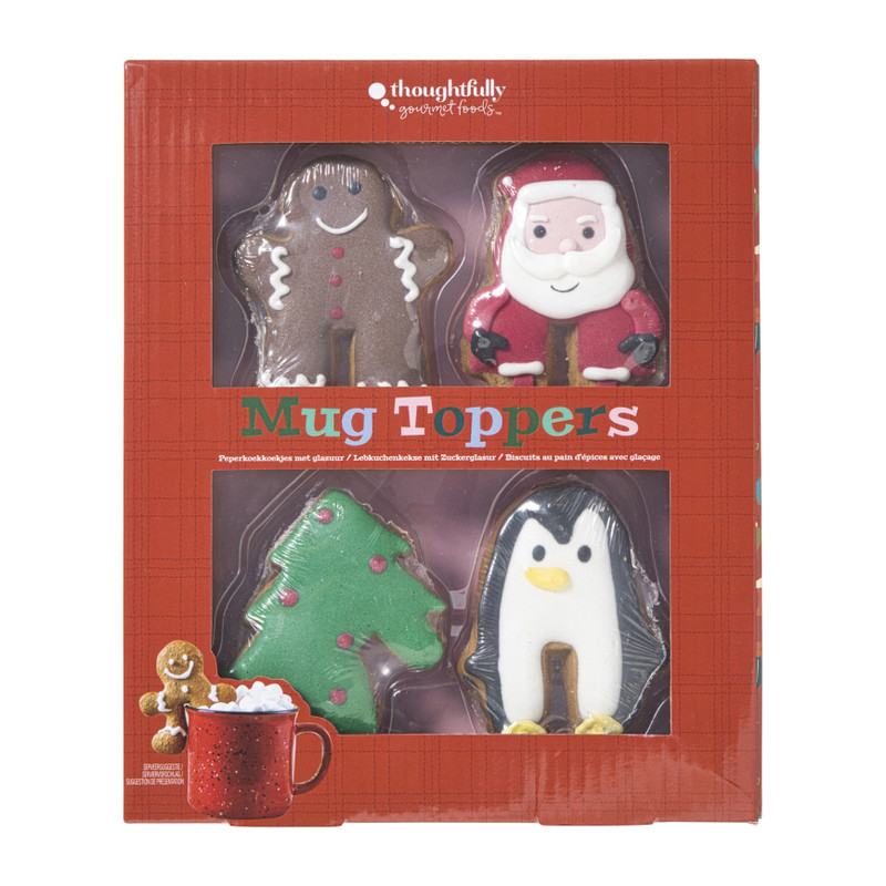 Mok topper cookies - set van 4