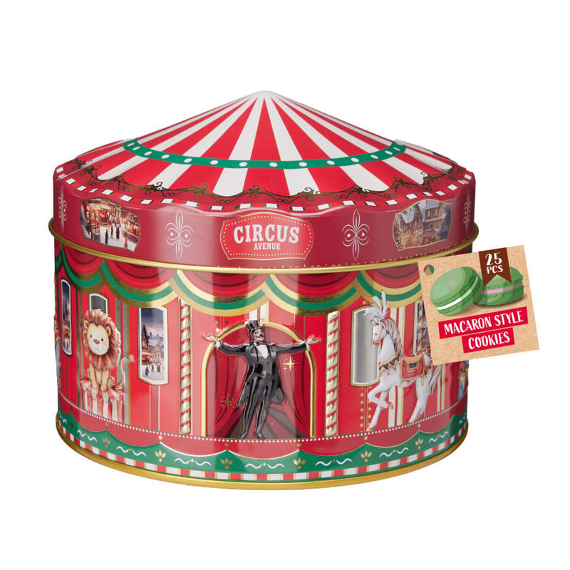 Koektrommel circus met koekjes - 150 gram