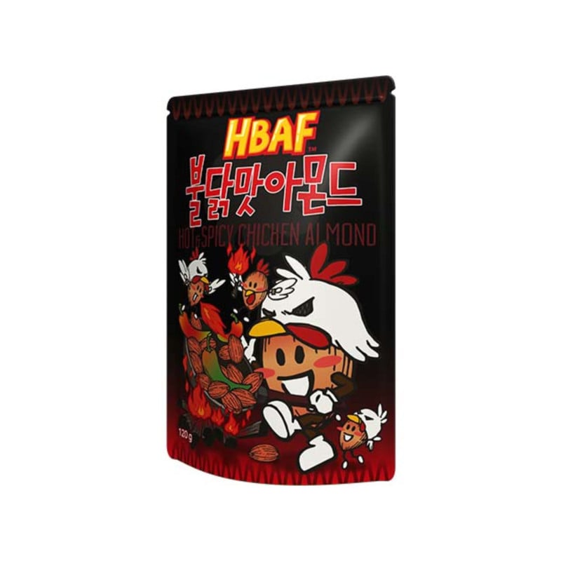 Amandelen met pittige kip smaak - 120 gram