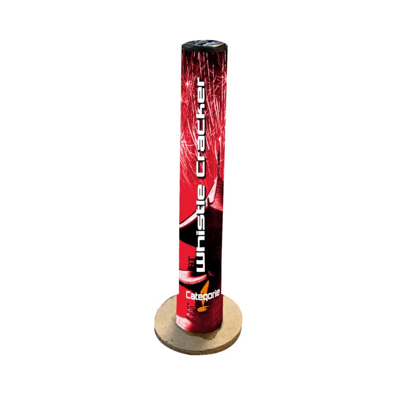 Whistle cracker vuurwerk - set van 6