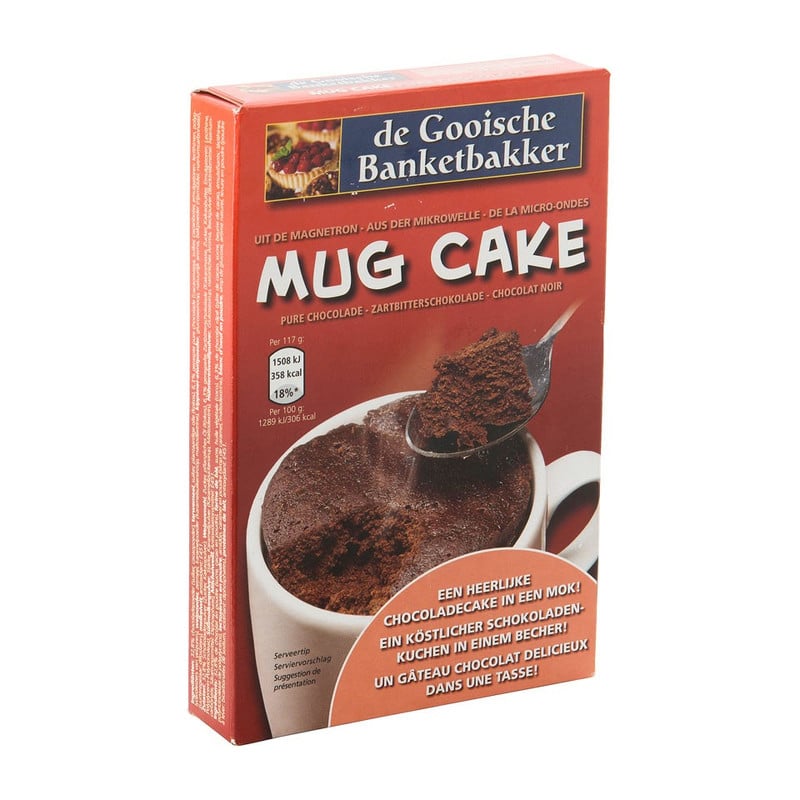 Mug cake – pure chocolade