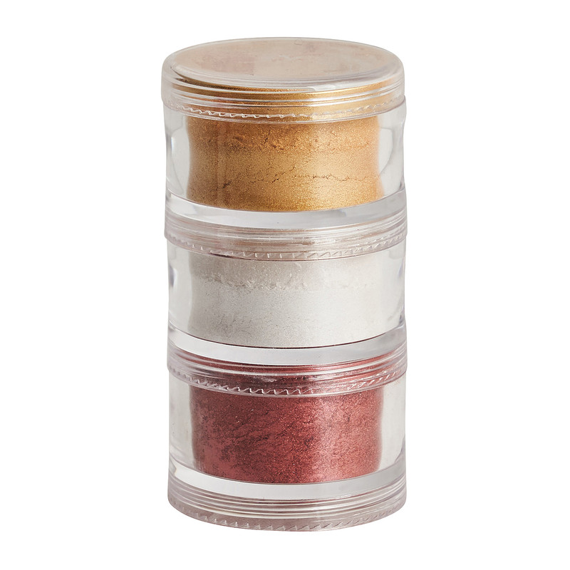 Metallic kleurpoeder - 3x2 g