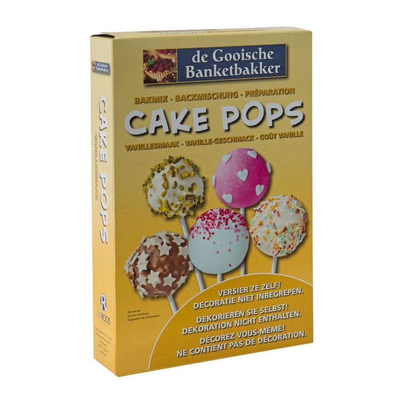 Cake pops bakmix - vanillesmaak