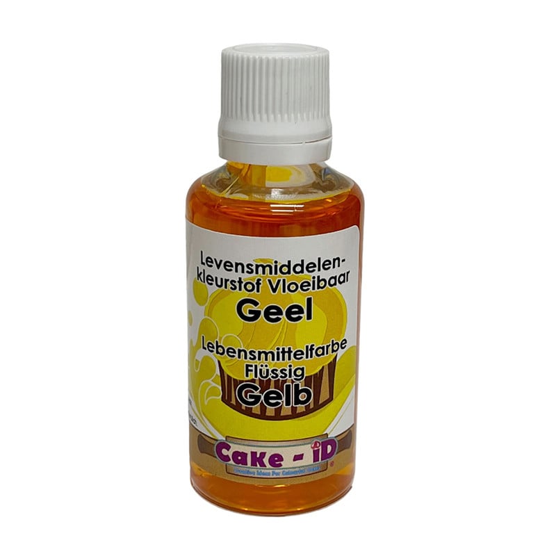 Vloeibare kleurstof - geel - 50 ml