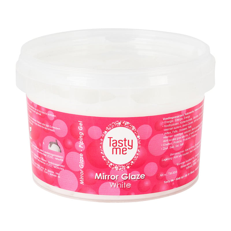 Tasty Me glazuur - wit - 300 g