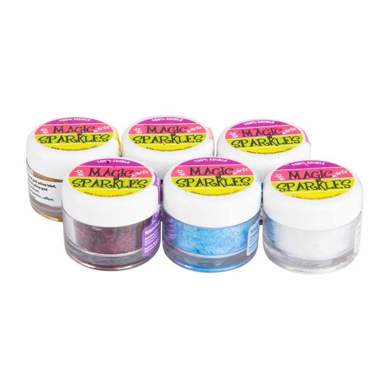 Magic sparkles - geel 