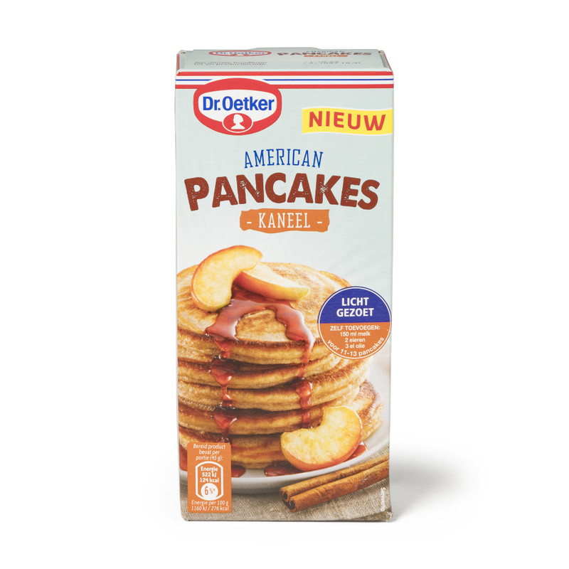 Dr Oetker american pancakes - kaneel - 300 g