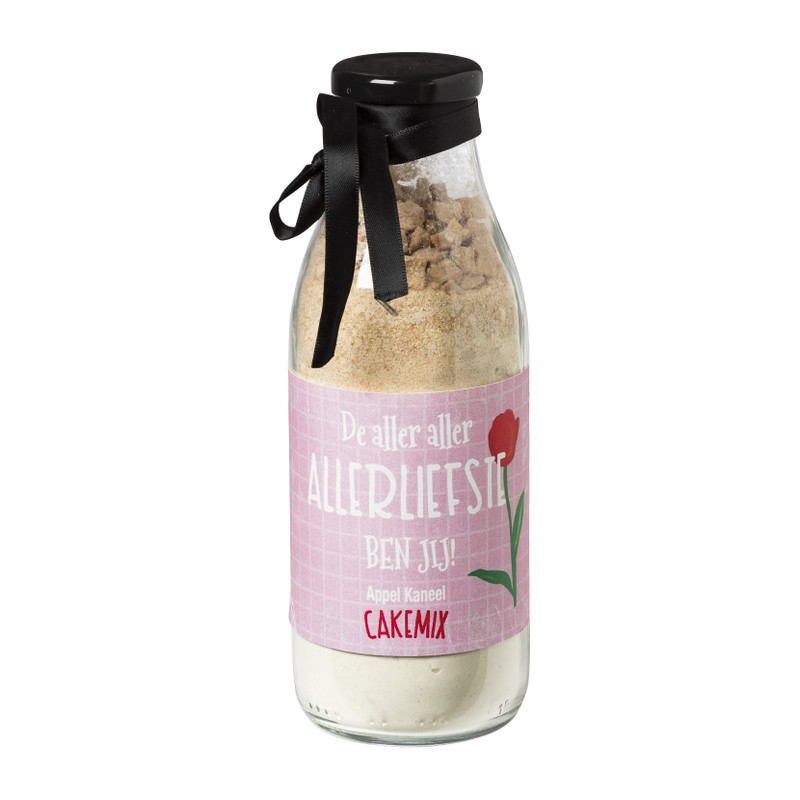Cakemix stroopwafel - de aller aller allerliefste ben jij - 380 gram