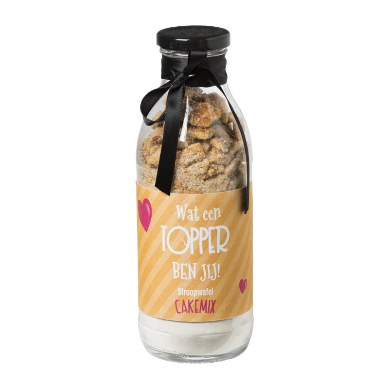 Cakemix appel-kaneel - wat een topper ben jij - 380 gram