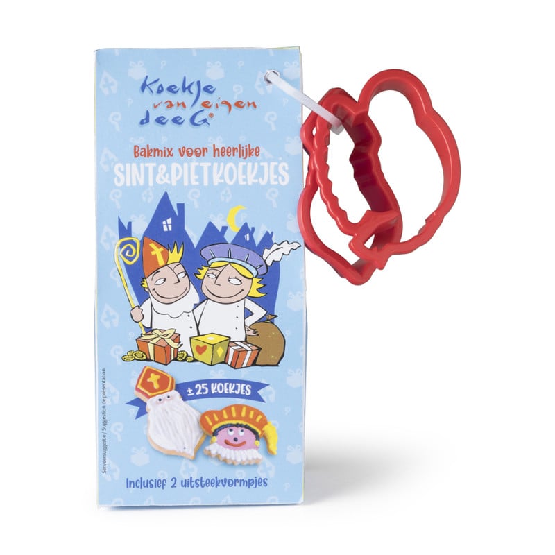 Bakmix Sint en Pietkoekjes -  250 gram 